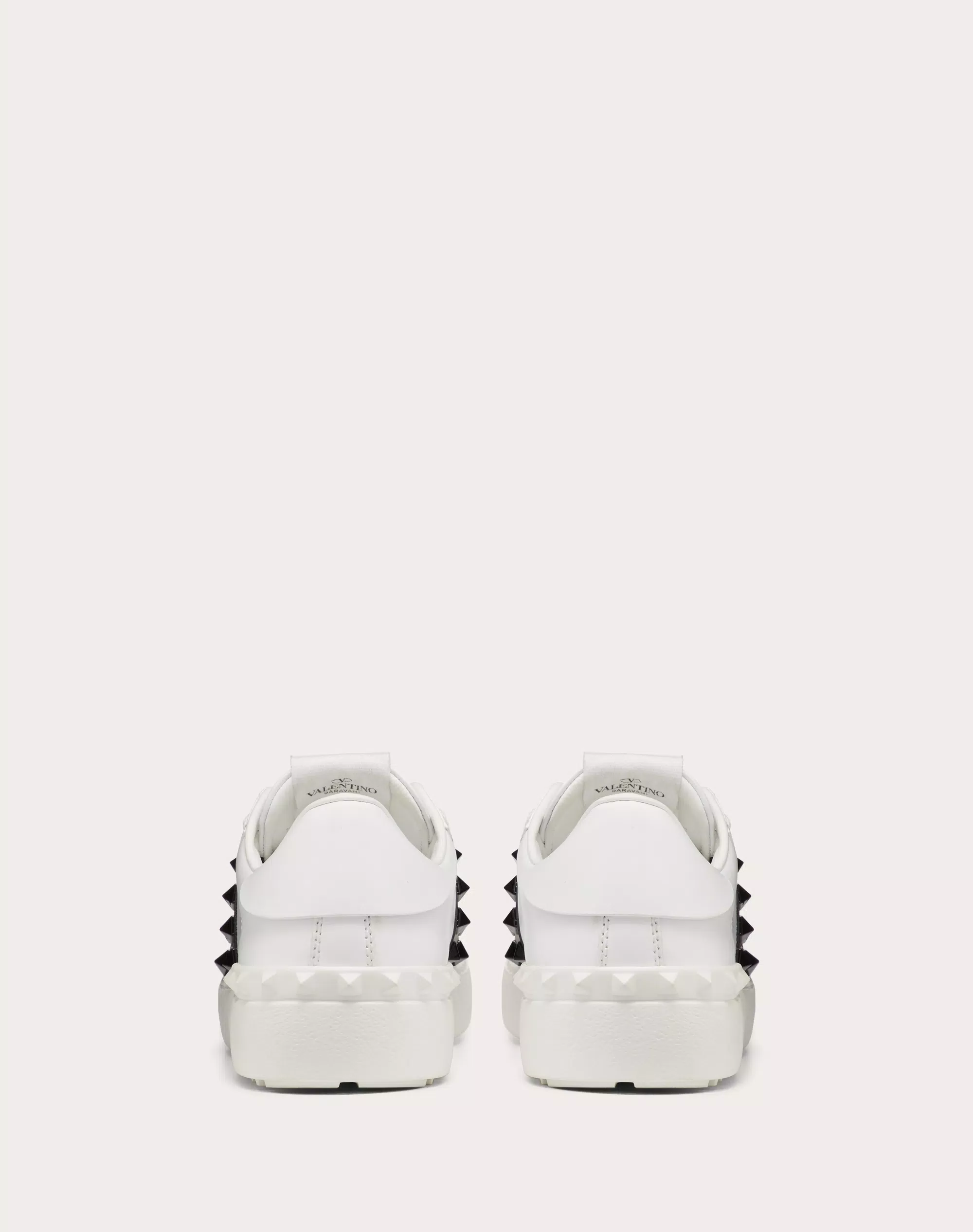 ROCKSTUD UNTITLED SNEAKER IN CALFSKIN LEATHER WITH TONAL STUDS